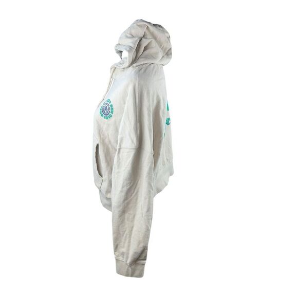 Element medium burning trails blunts huff and puff run club cropped tan hoodie - Picture 3 of 6